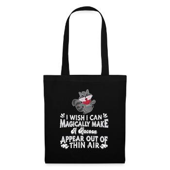 Raccoon - Tote Bag - black - Front