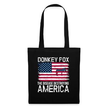 Donkey Pox The Disease Destroying America - Tote Bag - black - Front