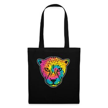 Cheetah Whisperer Gardien de la faune - Sac en tissu - noir - Devant