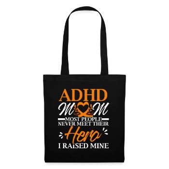 ADHD Mom ADHD Awareness Emrbace Neurodiversity - Tote Bag - black - Front