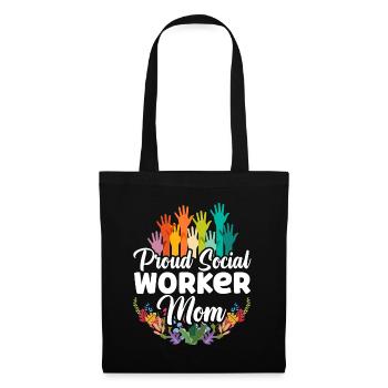 School Social Work Month Hands - Tote Bag - black - Front