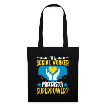 School Social Work Month Hands - Tote Bag - black - Front