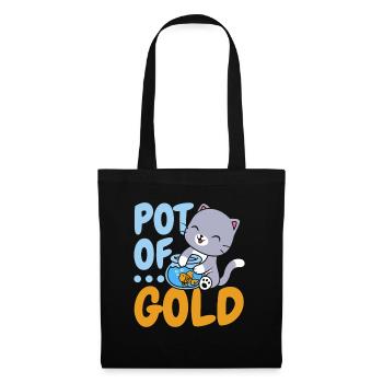 Goldpot Fish Aquarist Pisciculture Poissons rouges - Sac en tissu - noir - Devant