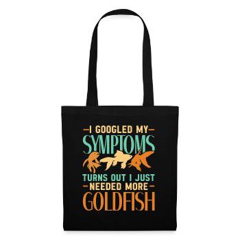Goldfish Underwater Fish Aquarists Fish Content - Tote Bag - black - Front