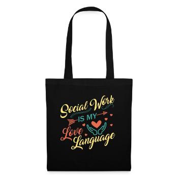 School Social Work Month Hands - Tote Bag - black - Front