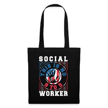 School Social Work Month Hands - Tote Bag - black - Front