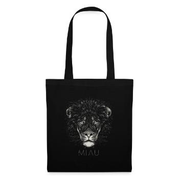 Meow Lion - Tote Bag - black - Front