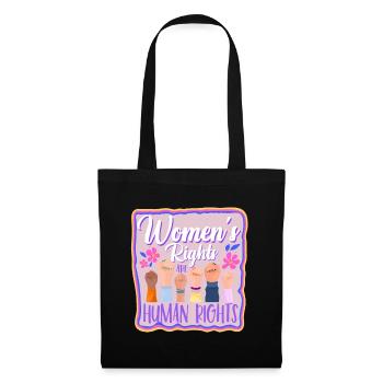 Feminin Women's Rights Social - Stoffbeutel - Schwarz - Vorne