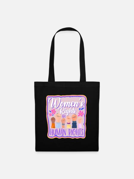 Feminin Women's Rights Social - Stoffbeutel - Schwarz