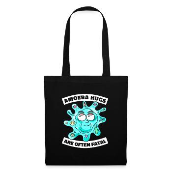 Biology Biologist Amoeba - Tote Bag - black - Front