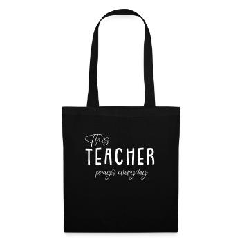 Teacher of Religion Religious Education - Tote Bag - black - Front