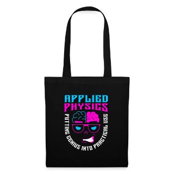Physique Phyiker Physique appliquée - Sac en tissu - noir - Devant