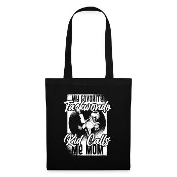 Taekwondo Mama - Sac en tissu - noir - Devant