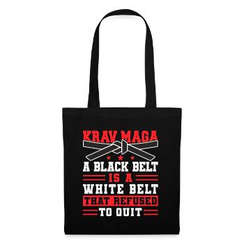 Krav Maga Apparel Israélien Self - Sac en tissu - noir - Devant