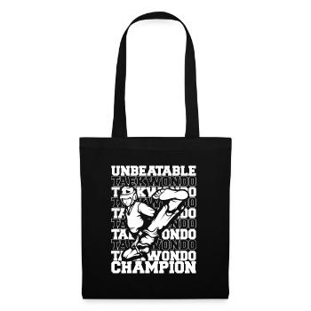 Taekwondo Champion - Tote Bag - black - Front