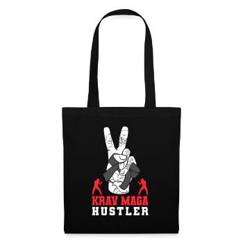 Krav Maga Apparel Israeli Self - Stoffbeutel - Schwarz - Vorne
