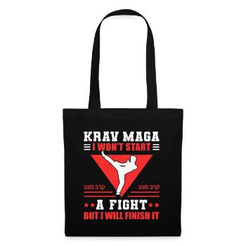 Krav Maga Apparel Israélien Self - Sac en tissu - noir - Devant