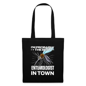 Entomologie Entomologiste Insecte Moustique - Sac en tissu - noir - Devant