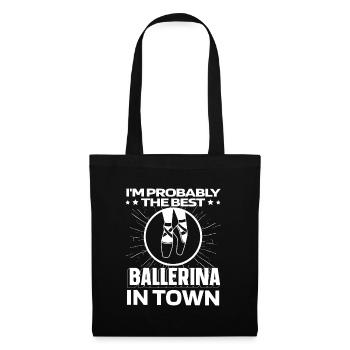 Ballet Balerina Witzig - Sac en tissu - noir - Devant