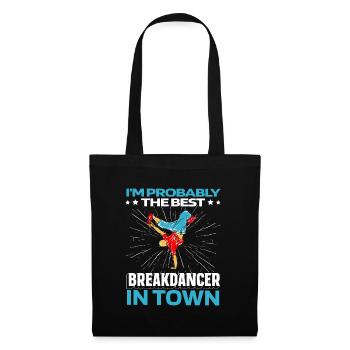 Breakdance Breakdancer Breakdancing Funny - Tote Bag - black - Front