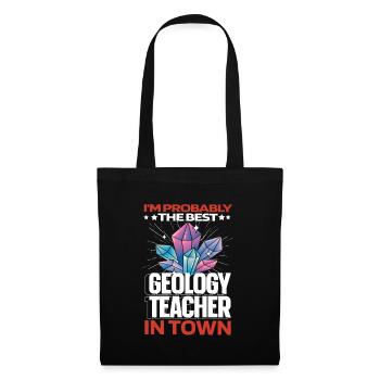 Geology Geologist Lustig - Tote Bag - black - Front