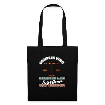 Lawyer Lawyer Jura Paar - Tote Bag - black - Front