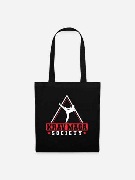 Krav Maga Apparel Israeli Self - Stoffbeutel - Schwarz