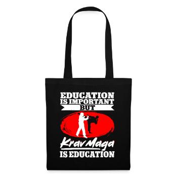 Krav Maga Apparel Israeli Self - Stoffbeutel - Schwarz - Vorne
