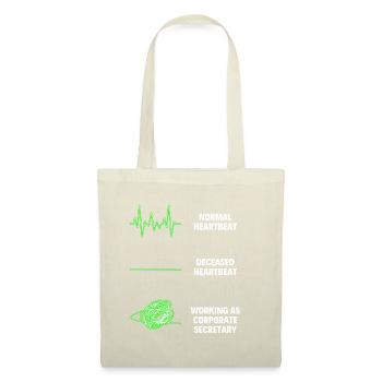 Corporate Secretary Jobs Funny Corporate Secretary - Tote Bag - nature - Front