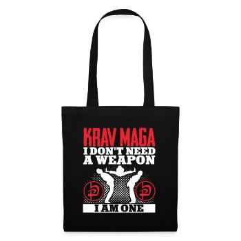 Krav Maga Apparel Israélien Self - Sac en tissu - noir - Devant