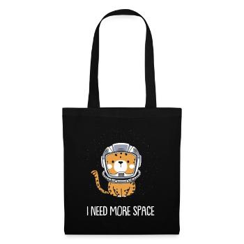 Jaguar Astronaut I Need More Space - Tote Bag - black - Front