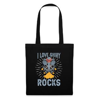 Prospectors Digging Treasure - Tote Bag - black - Front
