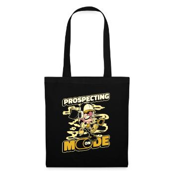 Prospectors Digging Treasure - Tote Bag - black - Front