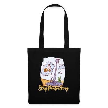 Prospectors Digging Treasure - Tote Bag - black - Front