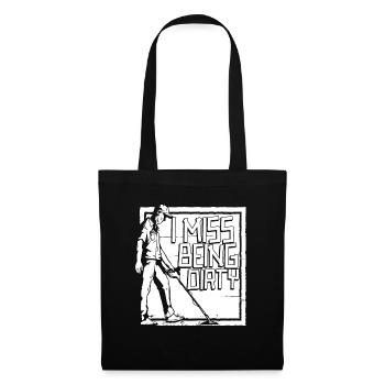 Prospectors Digging Treasure - Tote Bag - black - Front