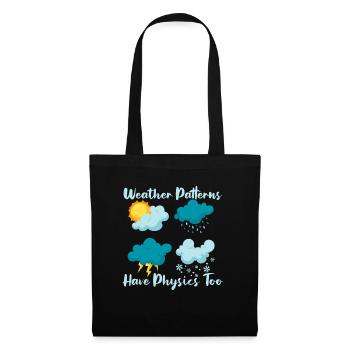 Physique Phyiker Physique appliquée - Sac en tissu - noir - Devant