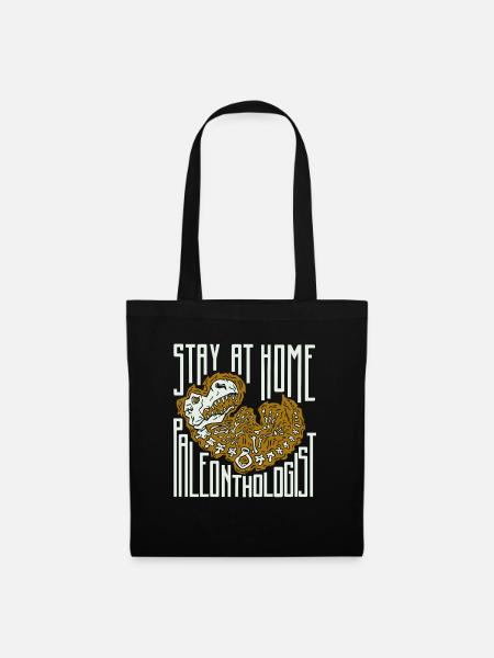 Dinosaur Adult dinosaur - Tote Bag - black