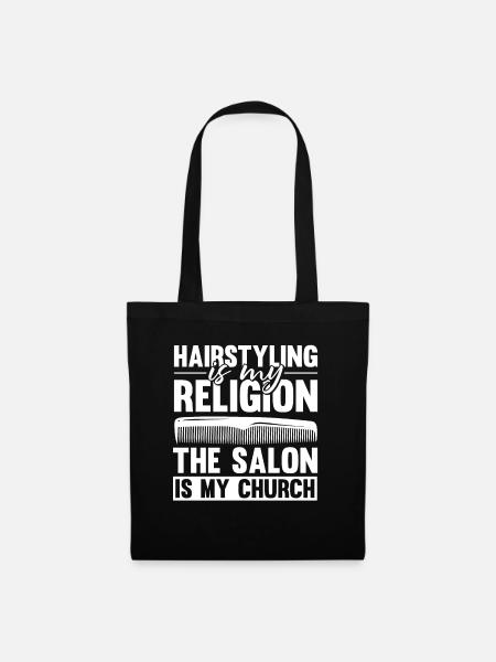Friseur Hairstylist Friseur - Stoffbeutel - Schwarz