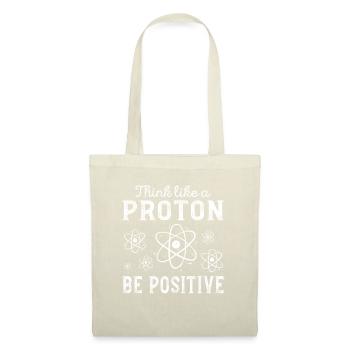 Protonenhumor Prof. Quantenphysik Chemie Nerd - Stoffbeutel - Natur - Vorne