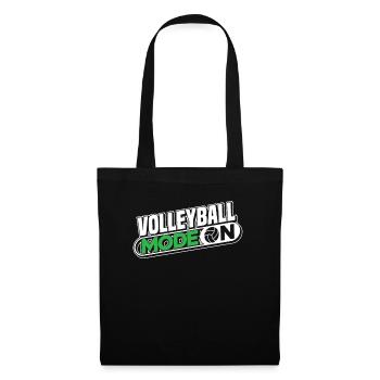 Volleyball Volleyball Player Volleyball Mama - Sac en tissu - noir - Devant