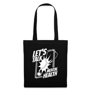 infirmier - Sac en tissu - noir - Devant