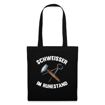 Schmied Metallbauer Schlosser - Stoffbeutel - Schwarz - Vorne