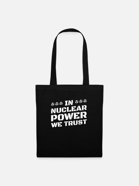 Physique Phyiker Physique nucléaire - Sac en tissu - noir