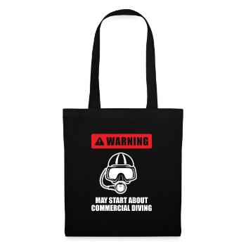 Diving Divers Commercial Diving - Tote Bag - black - Front