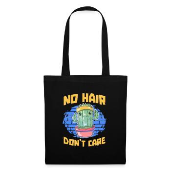Jardin de cactus - Sac en tissu - noir - Devant