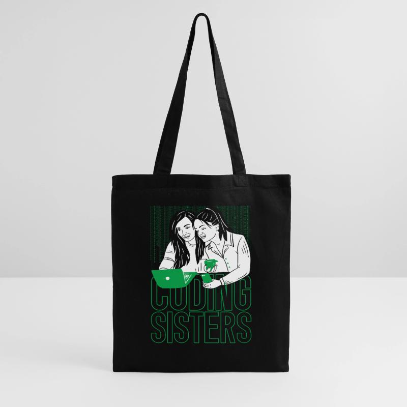 Developer Coder Programmer Sisters Tote Bag