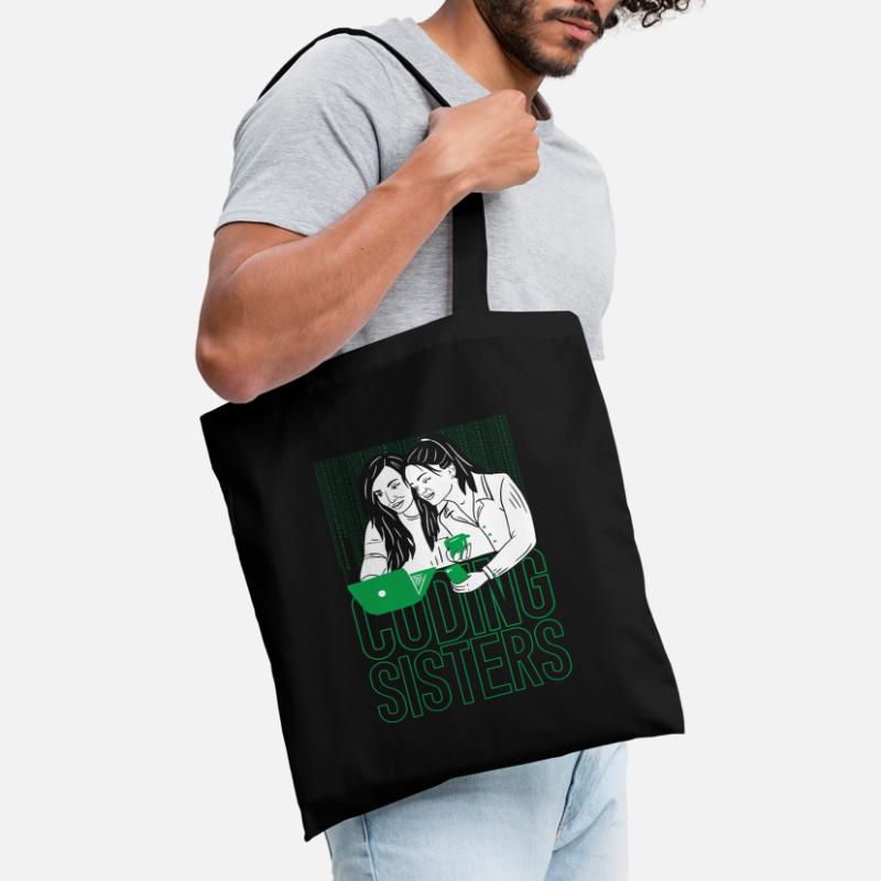 Developer Coder Programmer Sisters Tote Bag