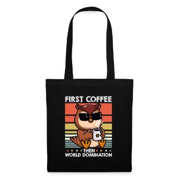 Bird Ornithologist Coffee Sunglasses - Tote Bag - black - Front