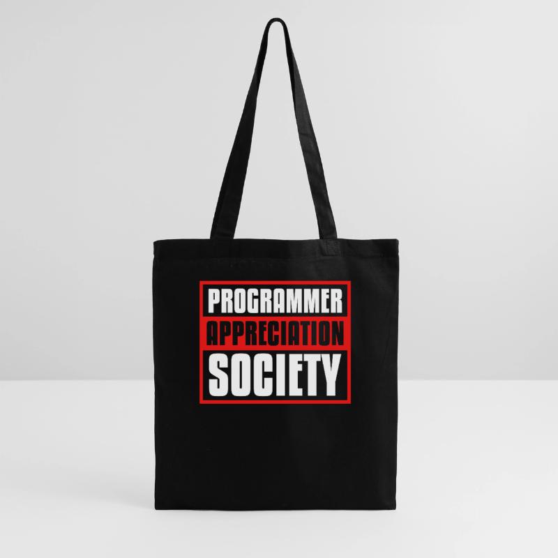 Developer Coder Programmer Society Tote Bag