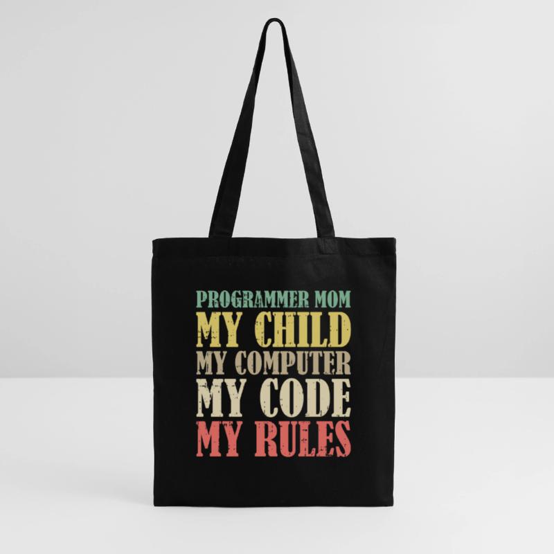 Entwickler Coder Programmierer Mama Stoffbeutel